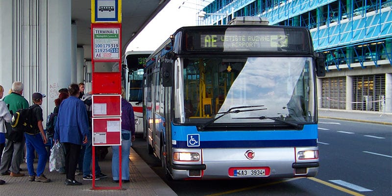 Top 85+ imagen prague airport express bus