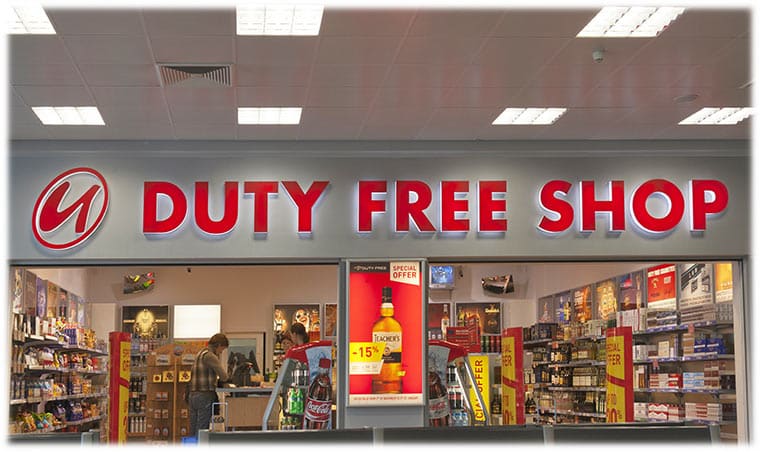 Duty Free Shopping Prague Airport PRG 